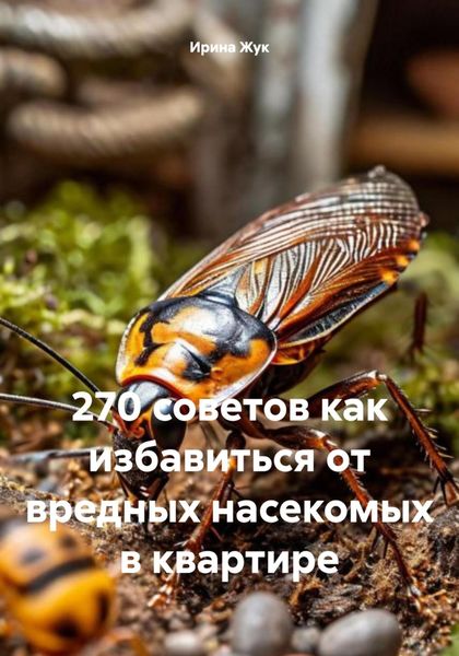 Обложка книги  «270 советов как избавиться от вредных насекомых в квартире»
