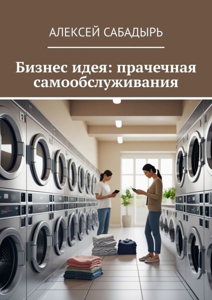 Обложка книги «Бизнес идея: прачечная самообслуживания»