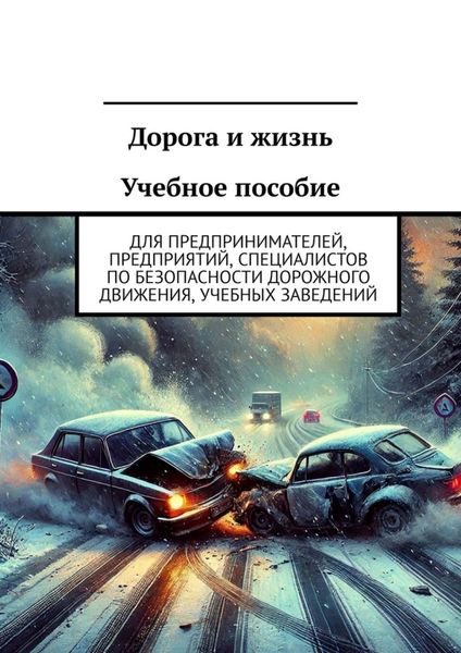 Обложка книги  «Дорога и жизнь Учебное пособие. Для предпринимателей, предприятий, специалистов по безопасности дорожного движения, учебных заведений»