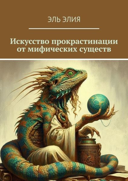 Обложка книги  «Искусство прокрастинации от мифических существ»