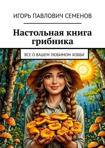 Обложка книги  «Настольная книга грибника. Все о вашем любимом хобби»