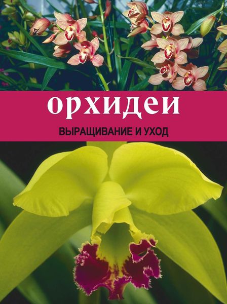Обложка книги  «Орхидеи: Выращивание и уход»