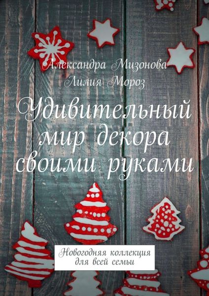 Обложка книги  «Удивительный мир декора своими руками. Новогодняя коллекция для всей семьи»