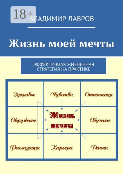 Обложка книги  «Жизнь моей мечты. Эффективная жизненная стратегия на практике»