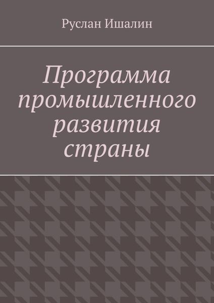 Обложка книги  «Программа промышленного развития страны»