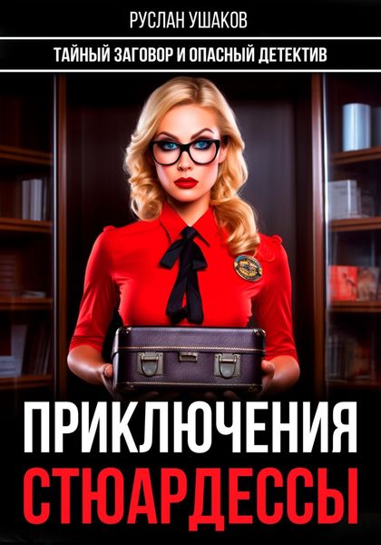 Обложка книги  «Приключения стюардессы. Тайный заговор и опасный детектив»