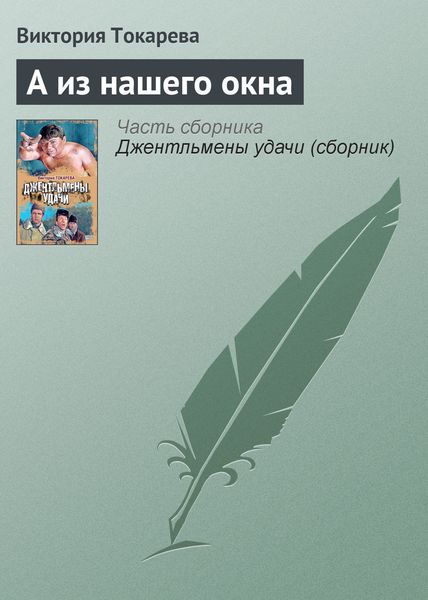 Обложка книги  «А из нашего окна»