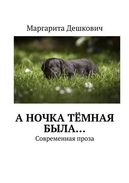 Обложка книги  «А Ночка тёмная была… Современная проза»