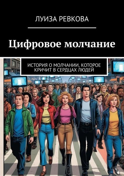 Обложка книги  «Цифровое молчание. История о молчании, которое кричит в сердцах людей»