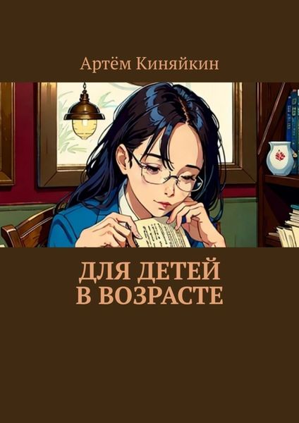 Обложка книги  «Для детей в возрасте»