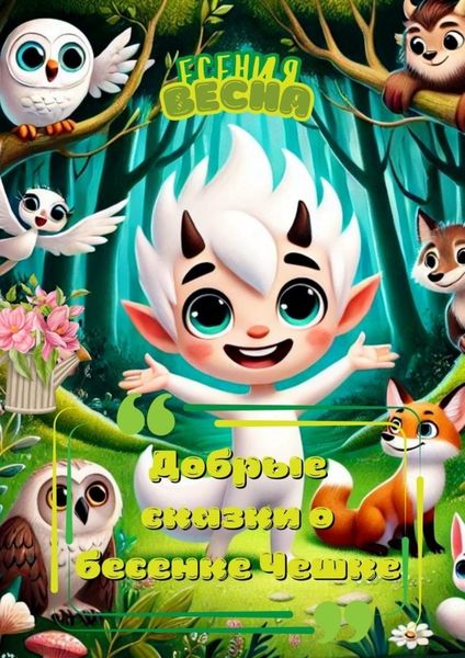 Обложка книги  «Добрые сказки о бесенке Чешке»