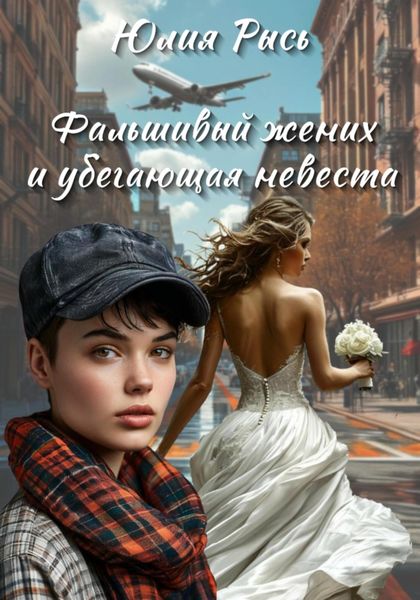 Обложка книги  «Фальшивый жених и убегающая невеста»