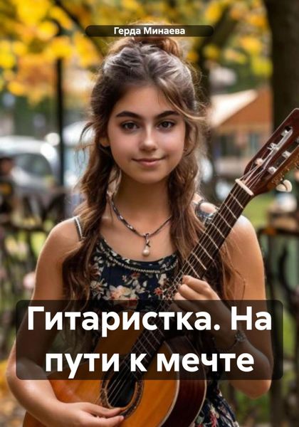 Обложка книги  «Гитаристка. На пути к мечте»