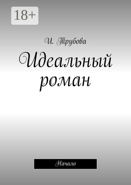 Обложка книги  «Идеальный роман. Начало»