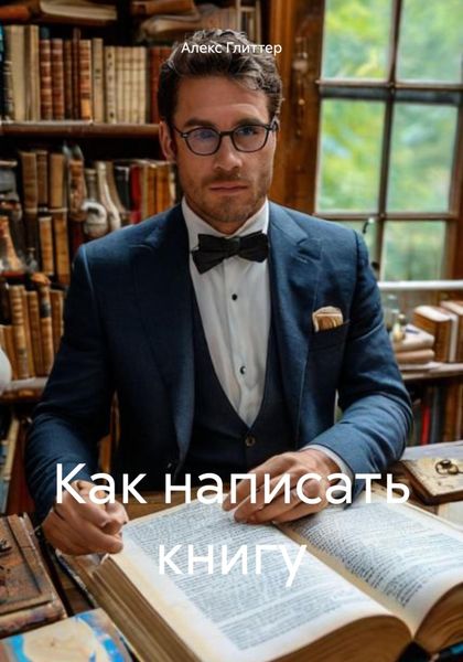 Обложка книги  «Как написать книгу»