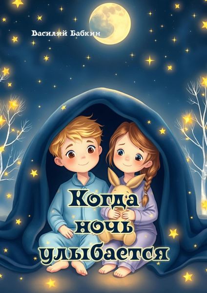 Обложка книги  «Когда ночь улыбается»