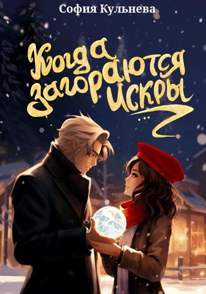 Обложка книги  «Когда загораются искры»