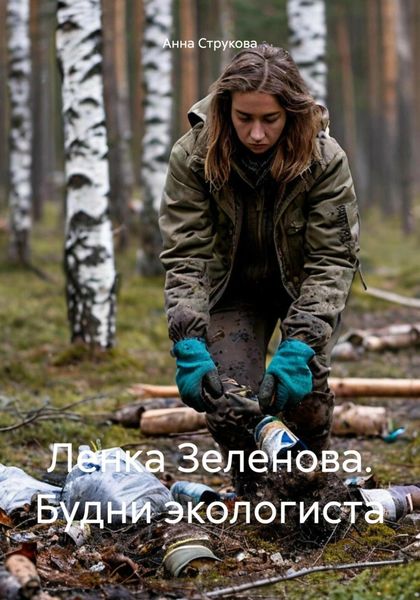 Обложка книги  «Ленка Зеленова. Будни экологиста»