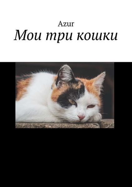 Обложка книги  «Мои три кошки»