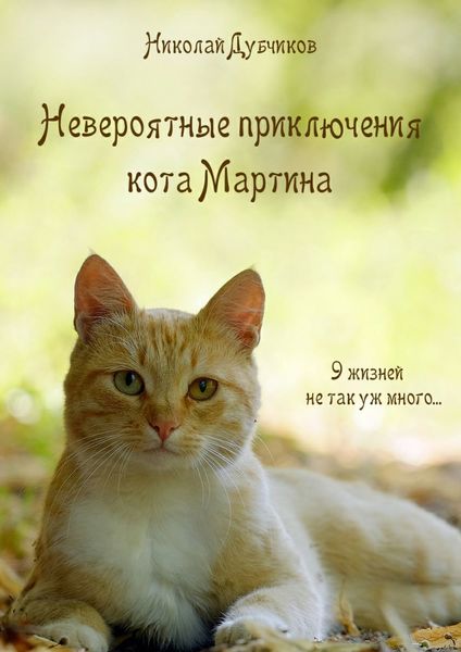 Обложка книги  «Невероятные приключения кота Мартина»