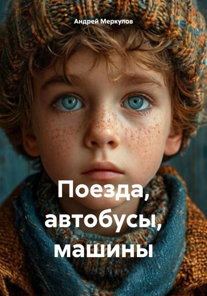 Обложка книги  «Поезда, автобусы, машины»