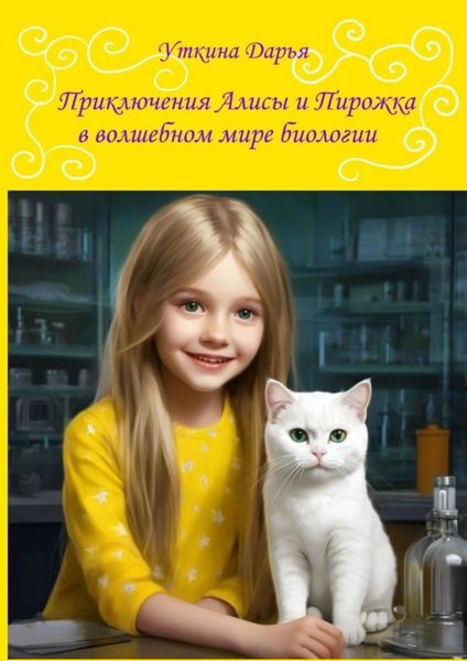 Обложка книги  «Приключения Алисы и Пирожка в волшебном мире биологии»