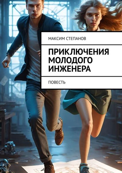 Обложка книги  «Приключения молодого инженера. Повесть»