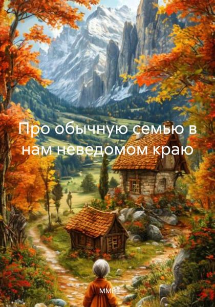 Обложка книги  «Про обычную семью в нам неведомом краю»
