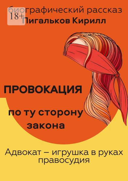 Обложка книги  «Провокация. По ту сторону закона»