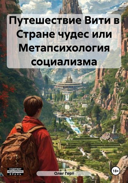 Обложка книги  «Путешествие Вити в Стране чудес или Метапсихология социализма»
