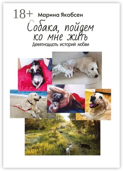Обложка книги  «Собака, пойдем ко мне жить. Девятнадцать историй любви»