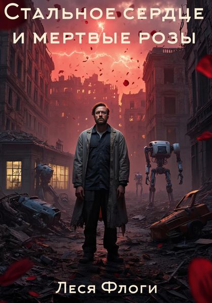 Обложка книги  «Стальное сердце и мертвые розы»