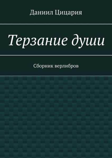 Обложка книги  «Терзание души. Сборник стихов»