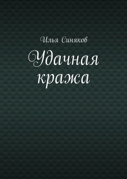 Обложка книги  «Удачная кража»