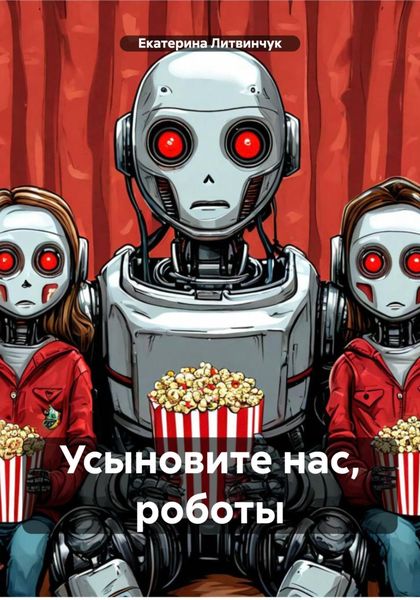 Обложка книги  «Усыновите нас, роботы»