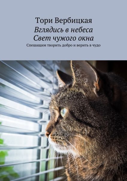 Обложка книги  «Вглядись в небеса. Свет чужого окна. Спешащим творить добро и верить в чудо»