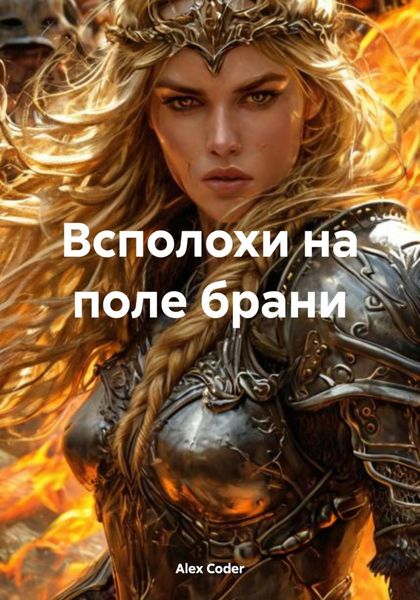 Обложка книги  «Всполохи на поле брани»