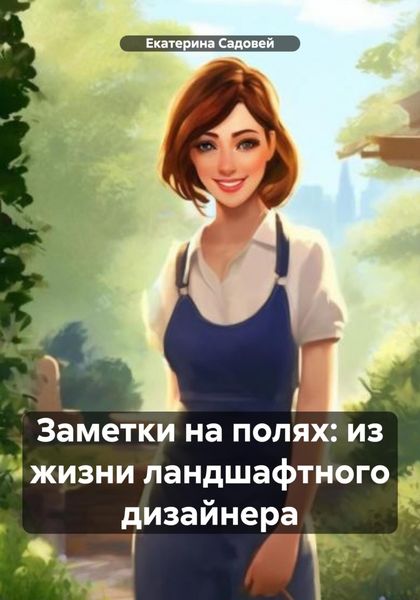 Обложка книги  «Заметки на полях: из жизни ландшафтного дизайнера»