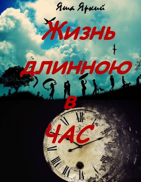 Обложка книги  «Жизнь длиною в час»
