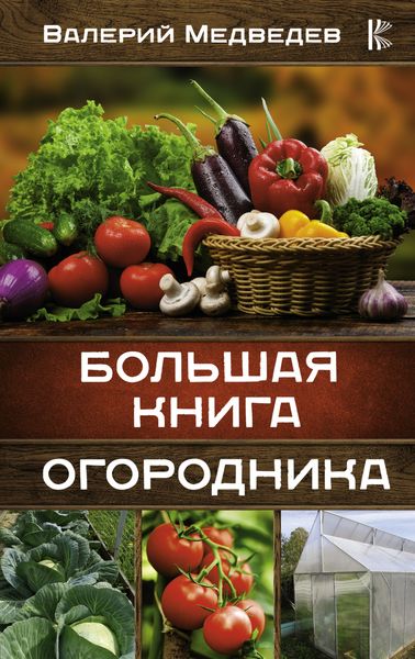 Обложка книги  «Большая книга огородника»