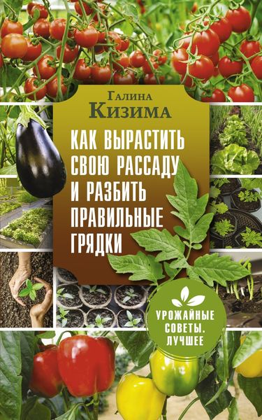 Обложка книги  «Как вырастить свою рассаду и разбить правильные грядки»