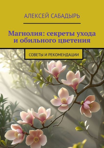 Обложка книги  «Магнолия: секреты ухода и обильного цветения. Советы и рекомендации»