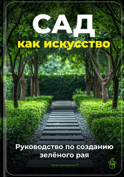 Обложка книги  «Сад как искусство: Руководство по созданию зелёного рая»