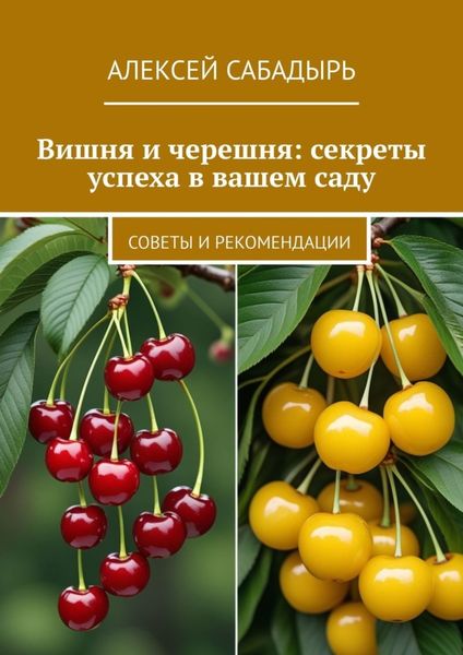 Обложка книги  «Вишня и черешня: секреты успеха в вашем саду. Советы и рекомендации»