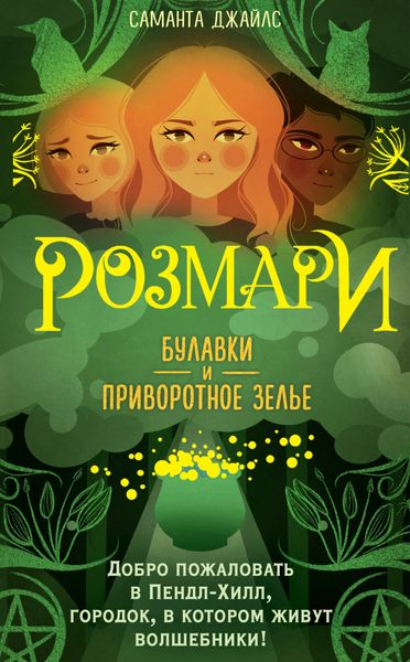 Обложка книги  «Розмари. Булавки и приворотное зелье»