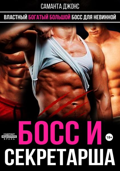 Обложка книги  «Босс и секретарша. Властный. Богатый. Большой Босс для невинной»