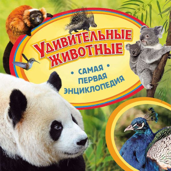 Обложка книги  «Удивительные животные»