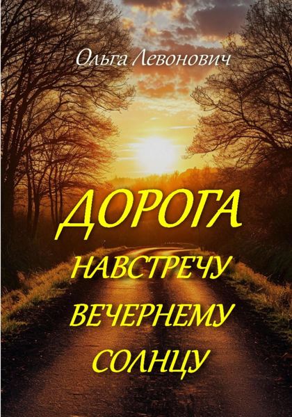 Обложка книги  «Дорога навстречу вечернему солнцу»