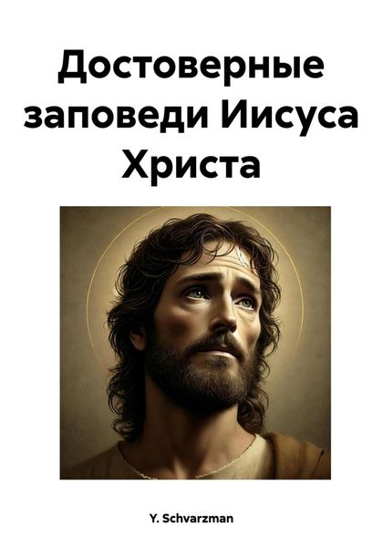 Обложка книги «Достоверные заповеди Иисуса Христа»