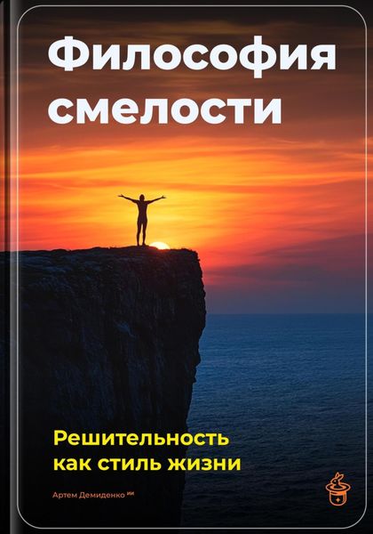 Обложка книги  «Философия смелости: Решительность как стиль жизни»